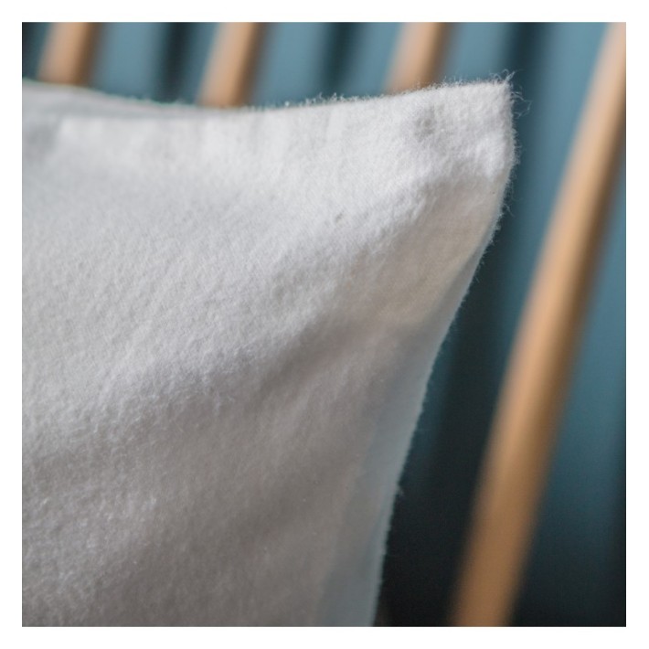 Brushed Cotton Pair of Pillowcases-Off White